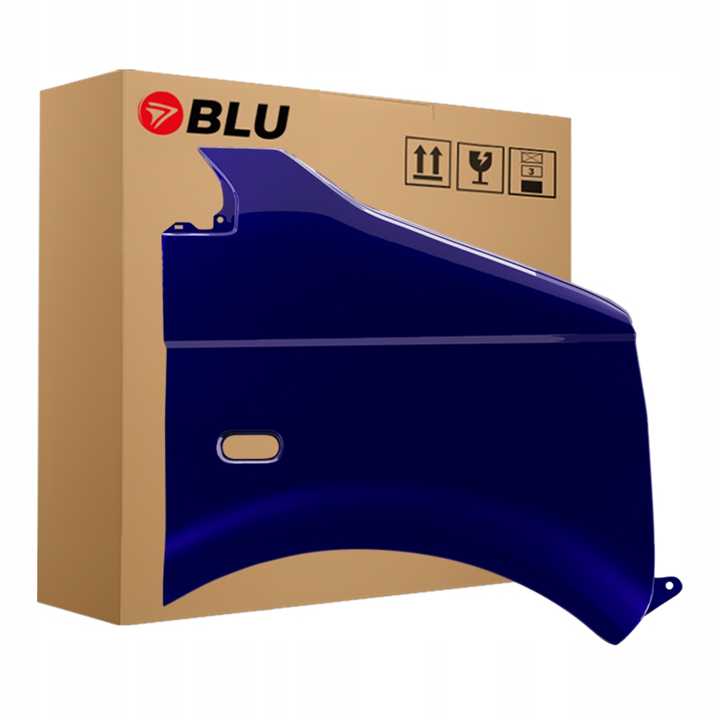 Blu Blatník Vw T5 Transporter Multivan LD5Q pravý modrý 03-15 přední