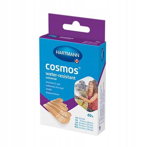 

Plastry wodoodporne Cosmos, zestaw 40szt.