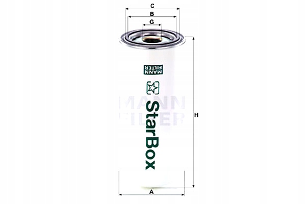 MANN-FILTER FILTR OLEJU BOGE