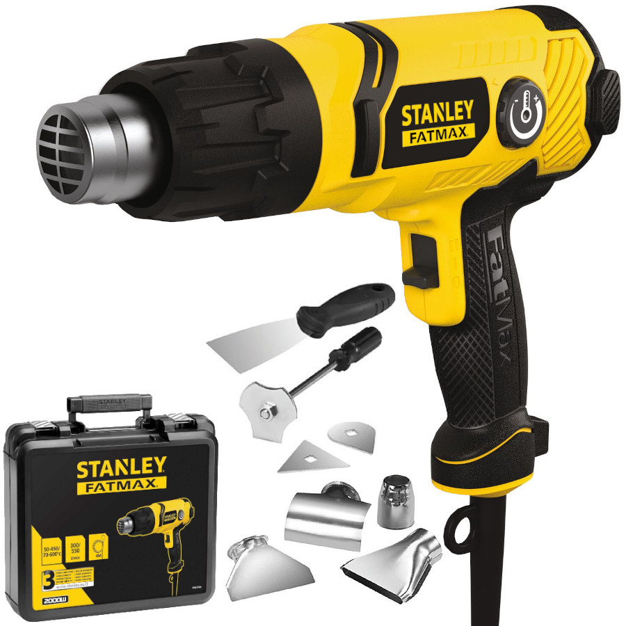Opalarka 2000W 50-600°C walizka Stanley FME670K