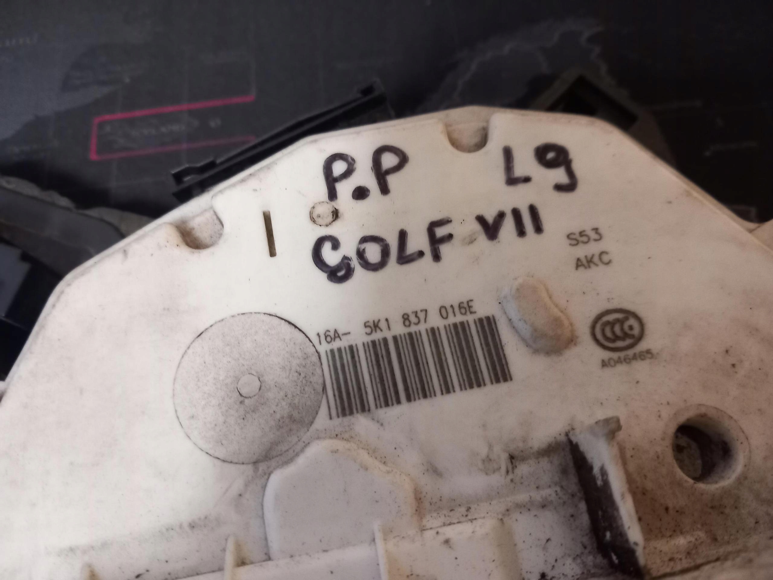 lock door right front VW GOLF VII 5K1837016E 12-20