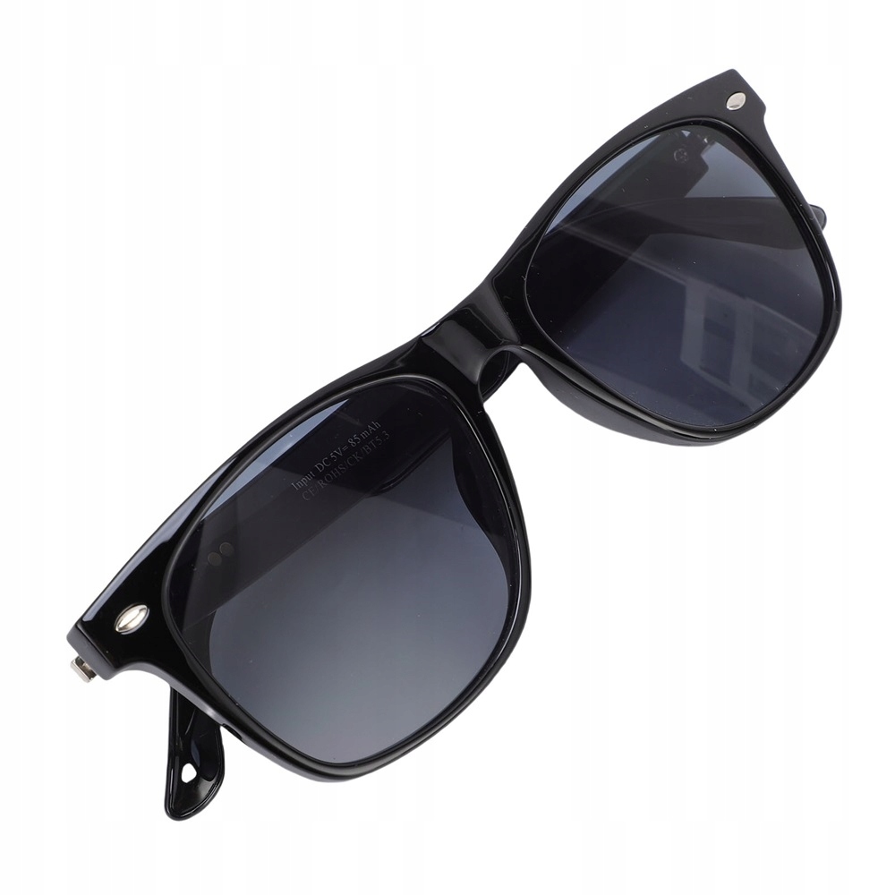 Brýle Smart L3 Bluetooth Hudba Hovory 5-7H Baterie Černá