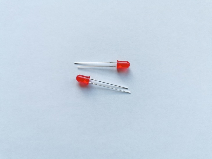 10× 10x Diody LED 5mm kolor czerwony (10 sztuk)