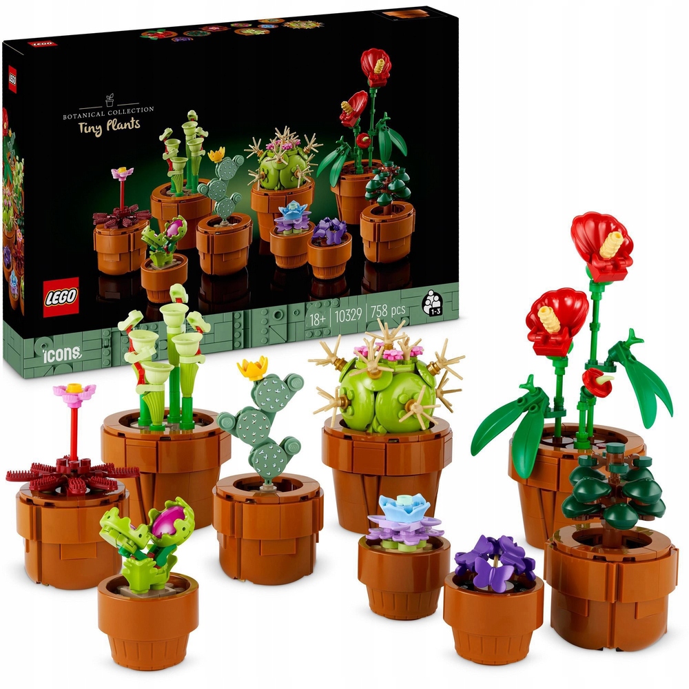 Miniaturní rostliny Lego Botanicals 10329
