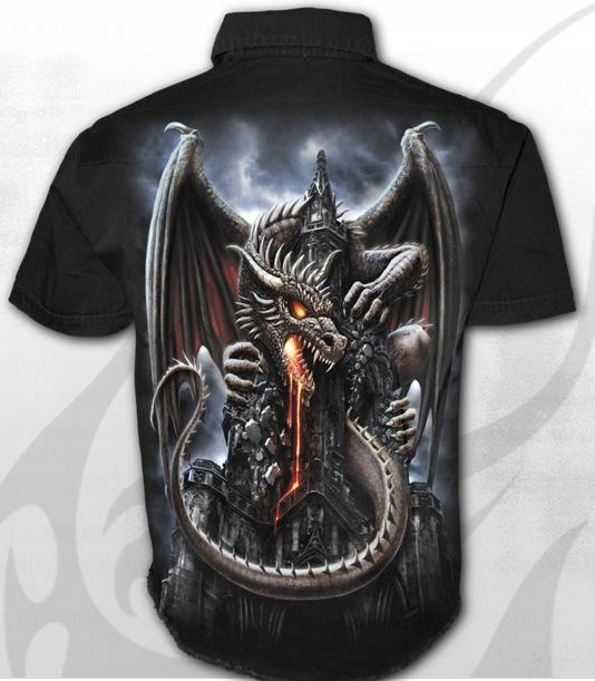 Smok Dragon Lava workshirt/košile S Spiral