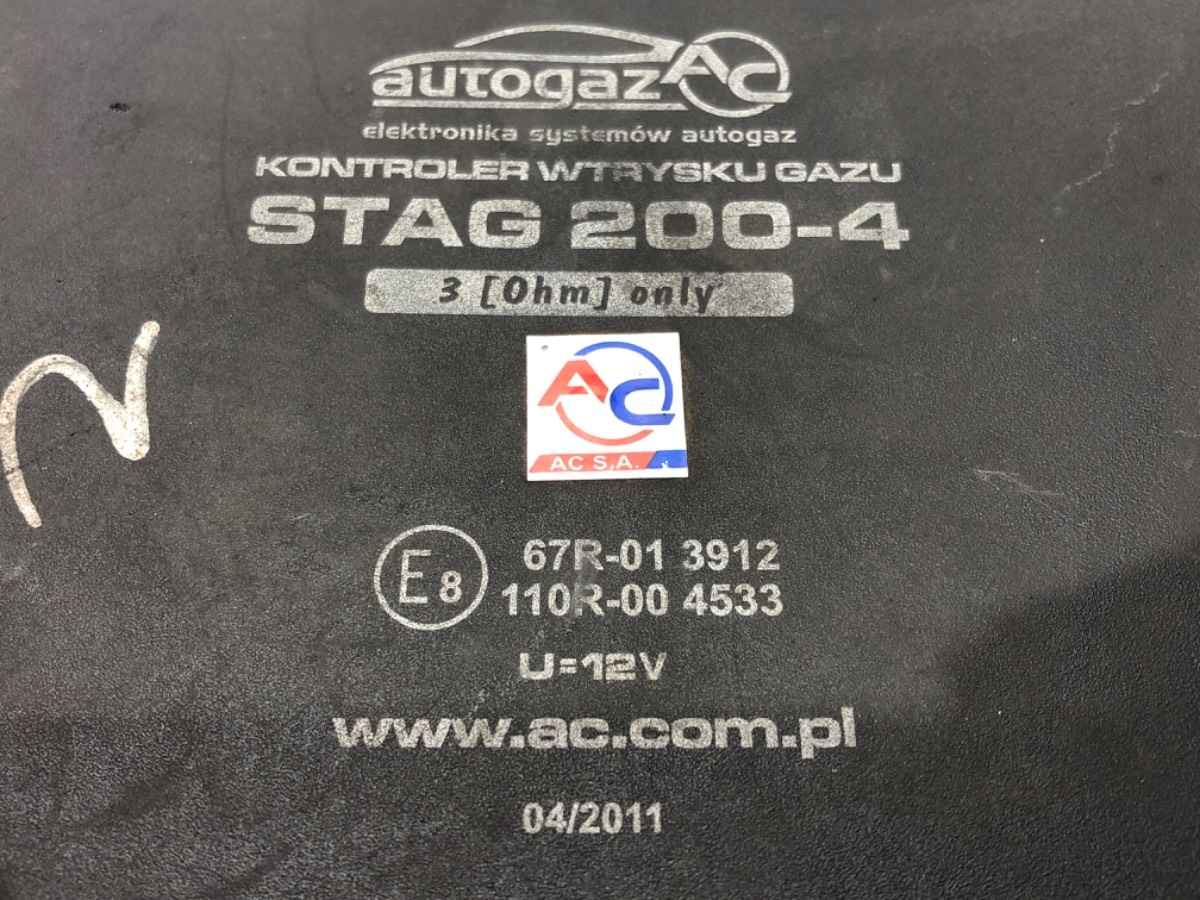 KOMPUTER DO GAZU LPG STAG 200-4 Producent części OEM