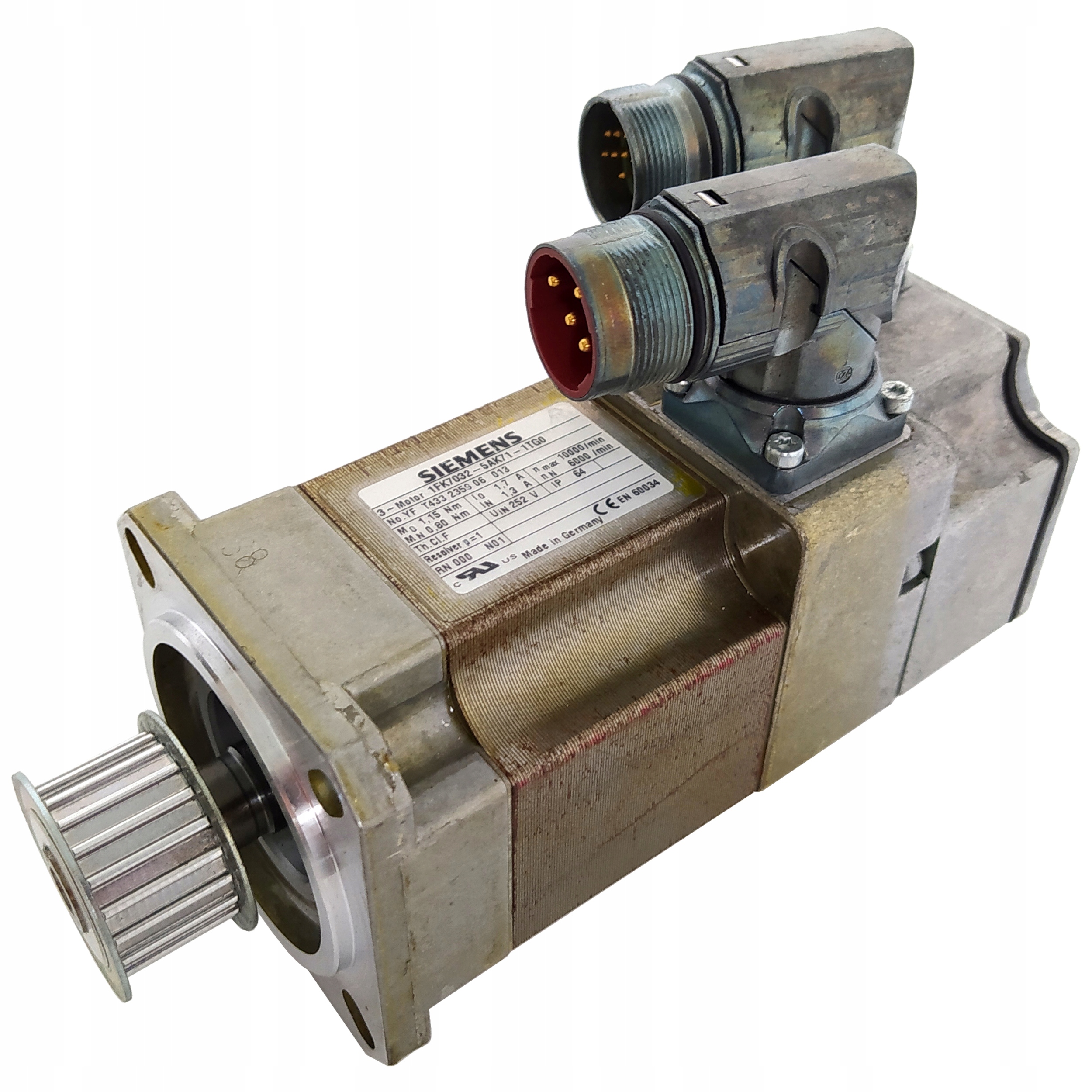 SIEMENS SERVOMOTOR 1FK7032-5AK71-1TG0 SIMOTICS S