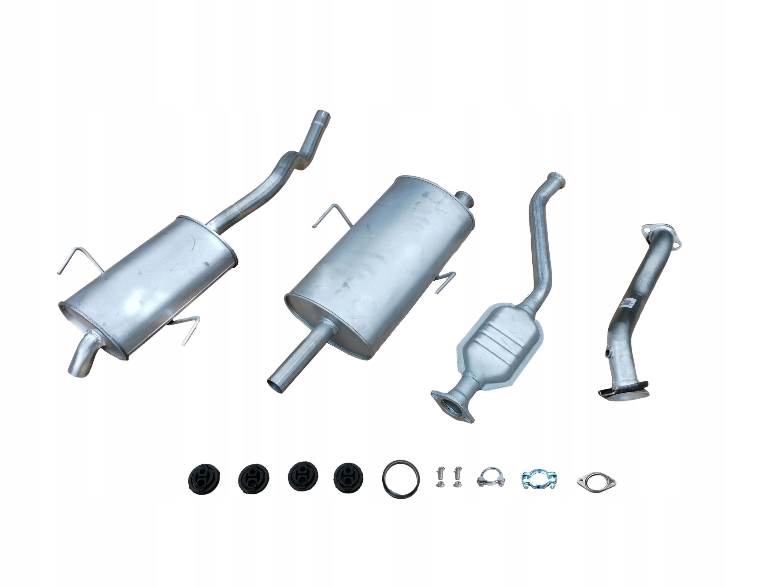 RENAULT ESPACE III 2.0 96-00 KPL TŁUMIKI CAŁY UKŁAD KOŃCOWY ŚRODKOWY RURA