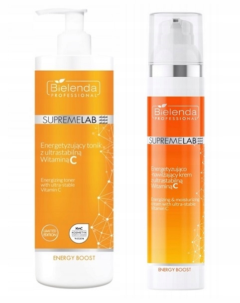 Bielenda SupremeLab Duo s vitamínem C: krém 100 ml tonikum 500 ml