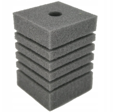 

Gąbka filtracyjna wkład gęsta szara Kw 20x10cm