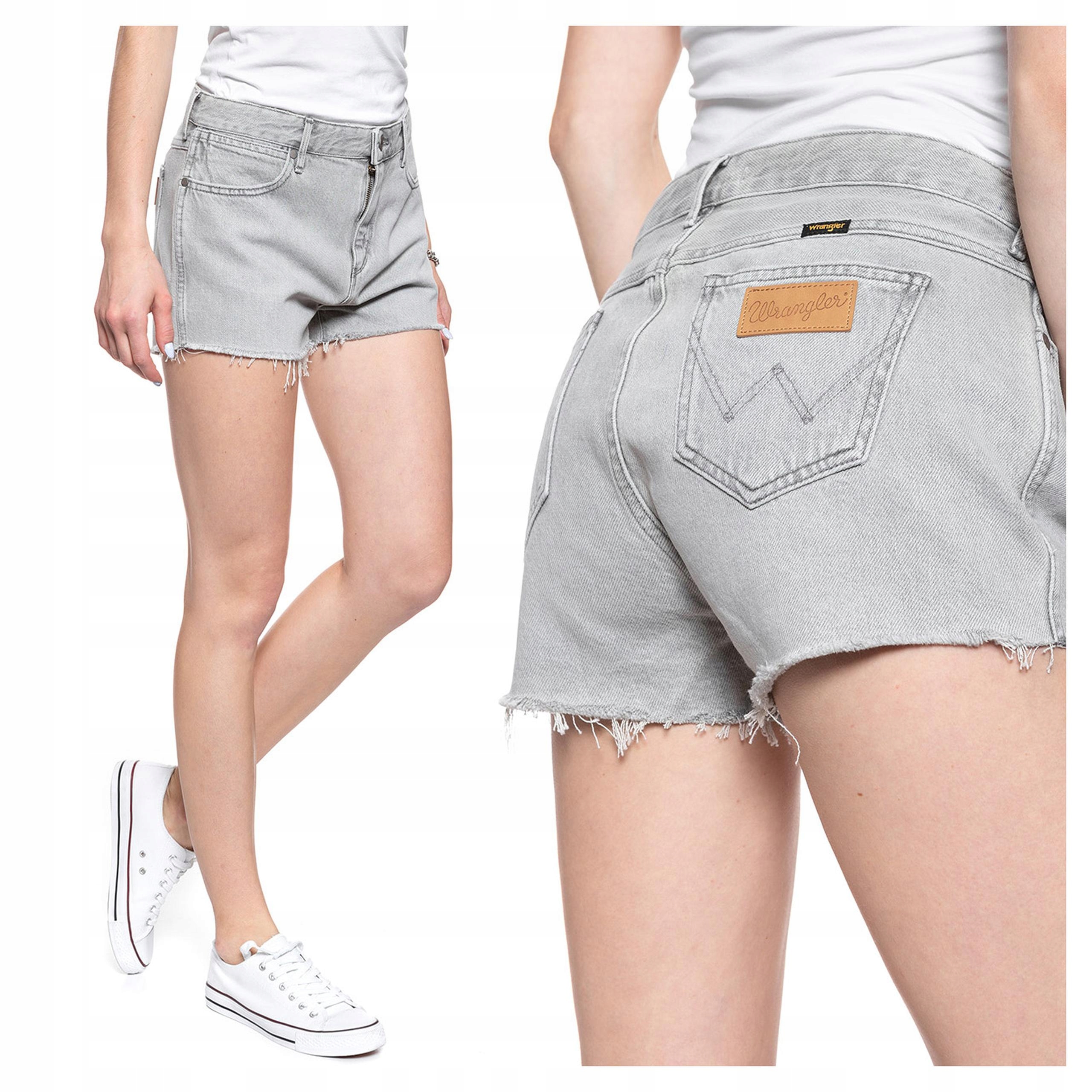 Wrangler Dámské Džínové Šortky Typu Boyfriend