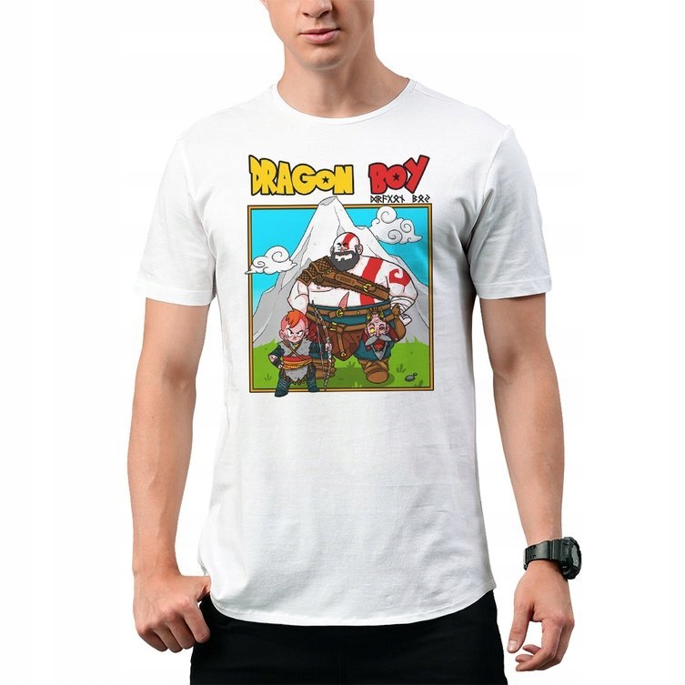 

Koszulka T-Shirt Dragon Boy God Of War L