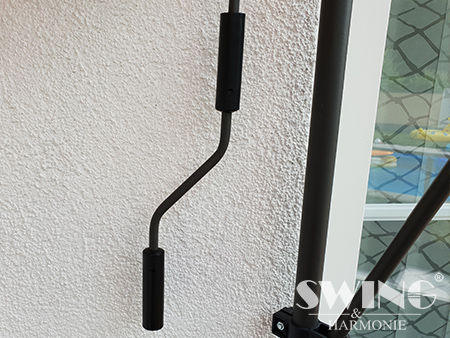 MARKIZA ZACISKOWA BALKONOWA TARASOWA LED 200cm Marka inna