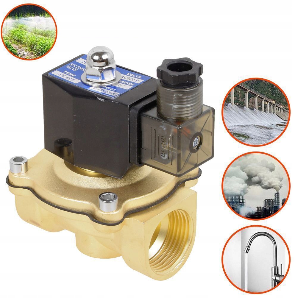 Elektrozawór elektromagnetyczny 0-10 normalnie zamknięty zawór 220V