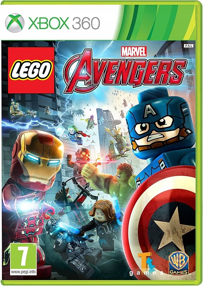 LEGO Marvel's Avengers Xbox 360 pudełkowa