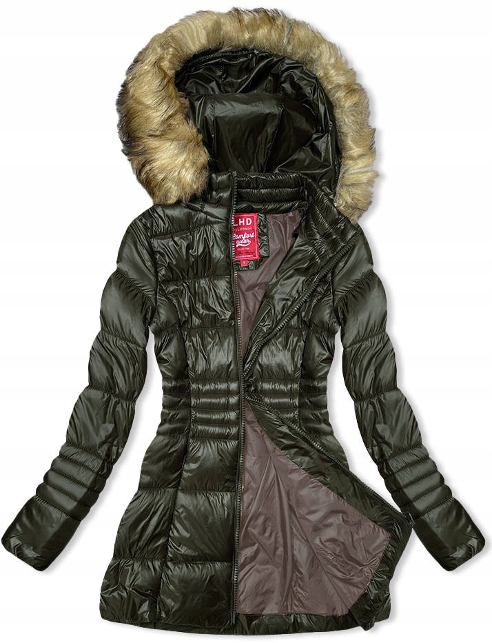 Pikovaná Bunda Kapuce 2M-052 Army XXL (44)