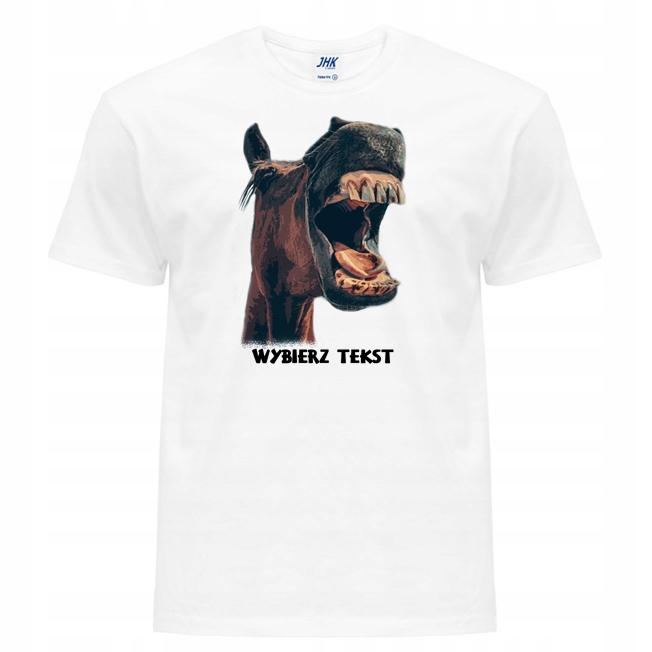 

Koszulka Męska T-shirt Wzór Koń Konie Prezent L
