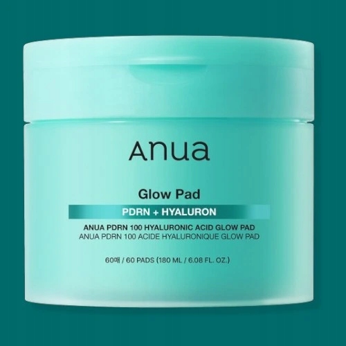 Anua Pdrn 100 Hyaluronic Acid Glow Pad Rozjasňující a hydratační tampon