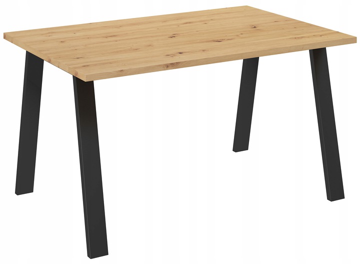 Stół loftowy do jadalni KLEO 138 x 90 DĄB ARTISAN
