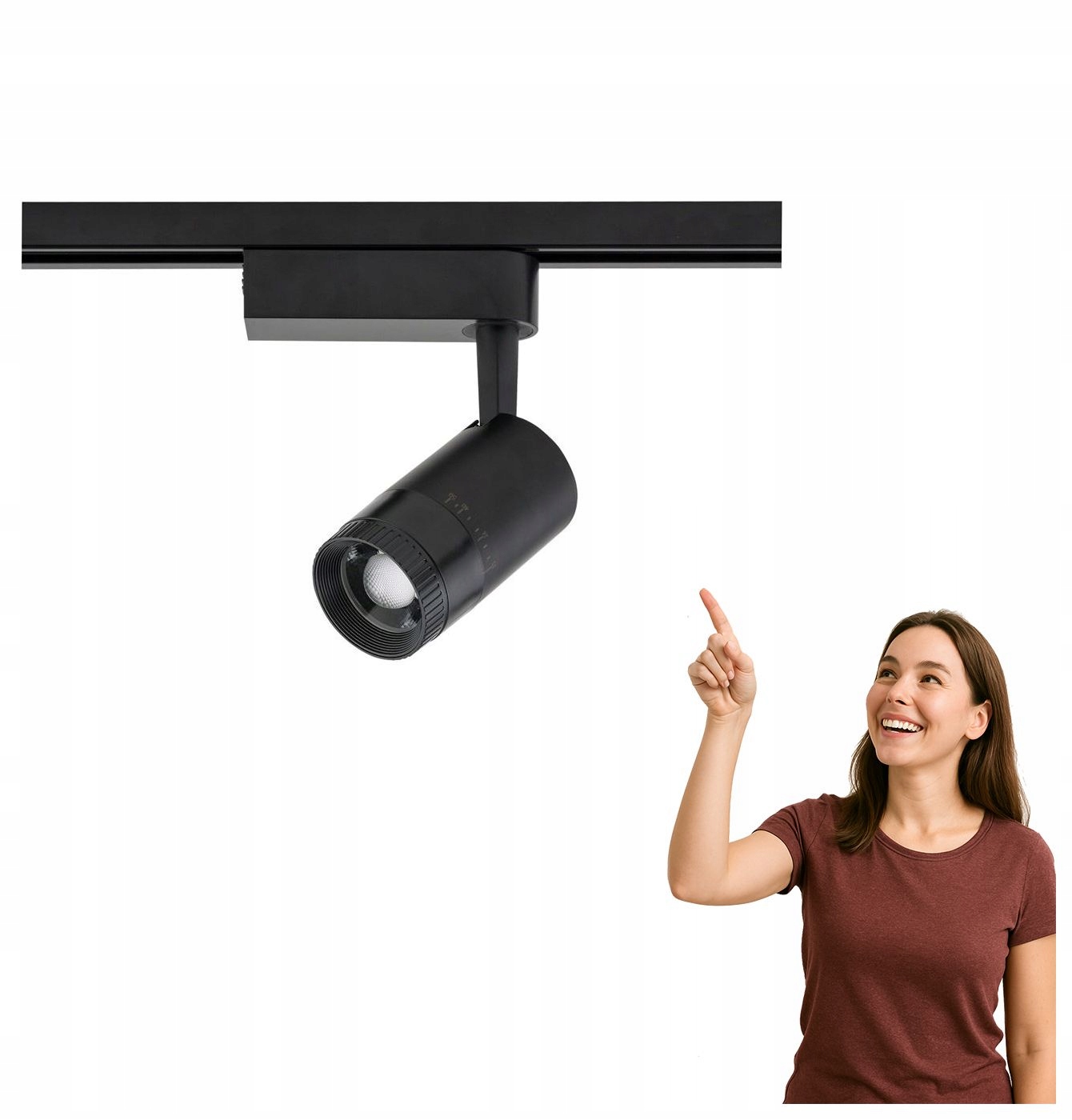 Led kolejnicový reflektor 9W Profile Zoom Led Nowodvorski