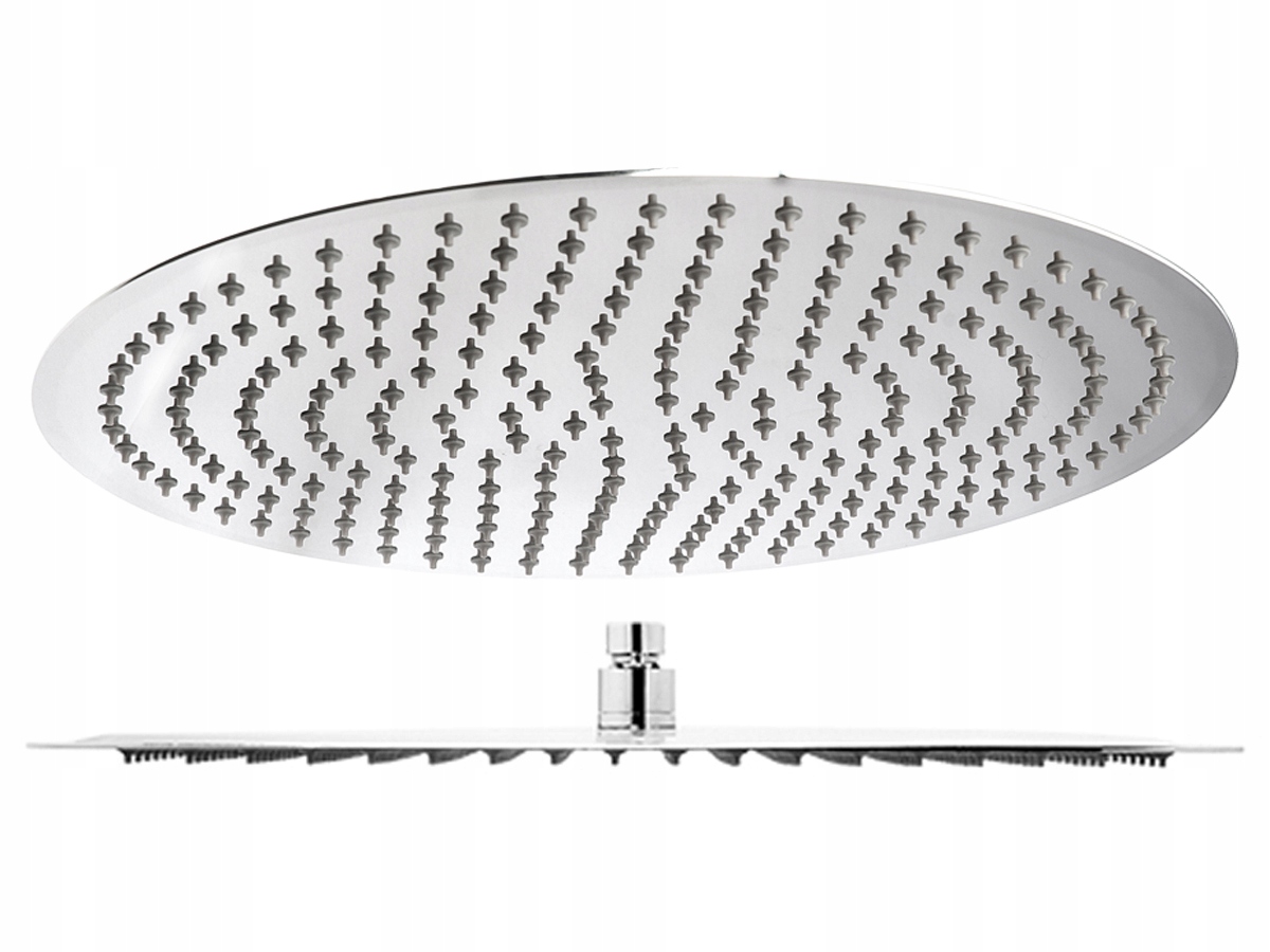 40 CM Kulatá Dešťová Sprcha Oválná Z Nerezové Oceli, Tenká