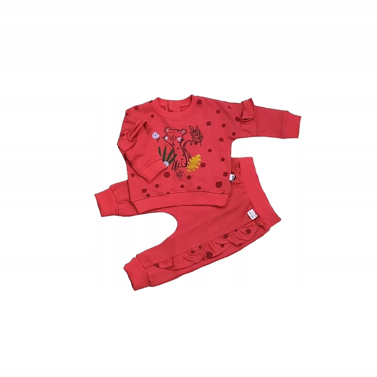 

Komplet Dziewczęcy Dres Dziecięcy Bluza Spodnie 80