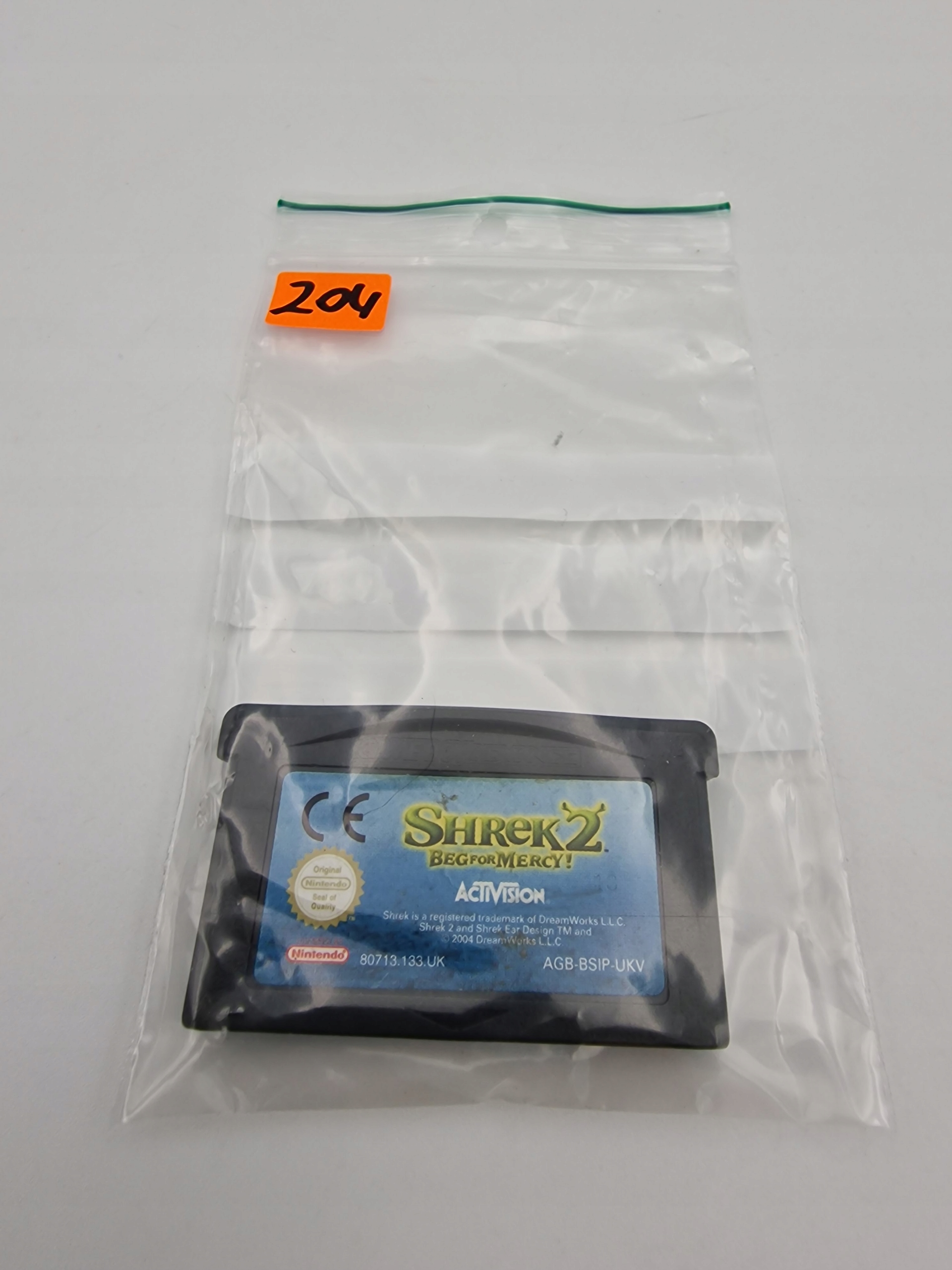 GAME BOY ADVANCE SHREK 2 BEG FOR MERCY ORYGINAŁ Producent Nintendo