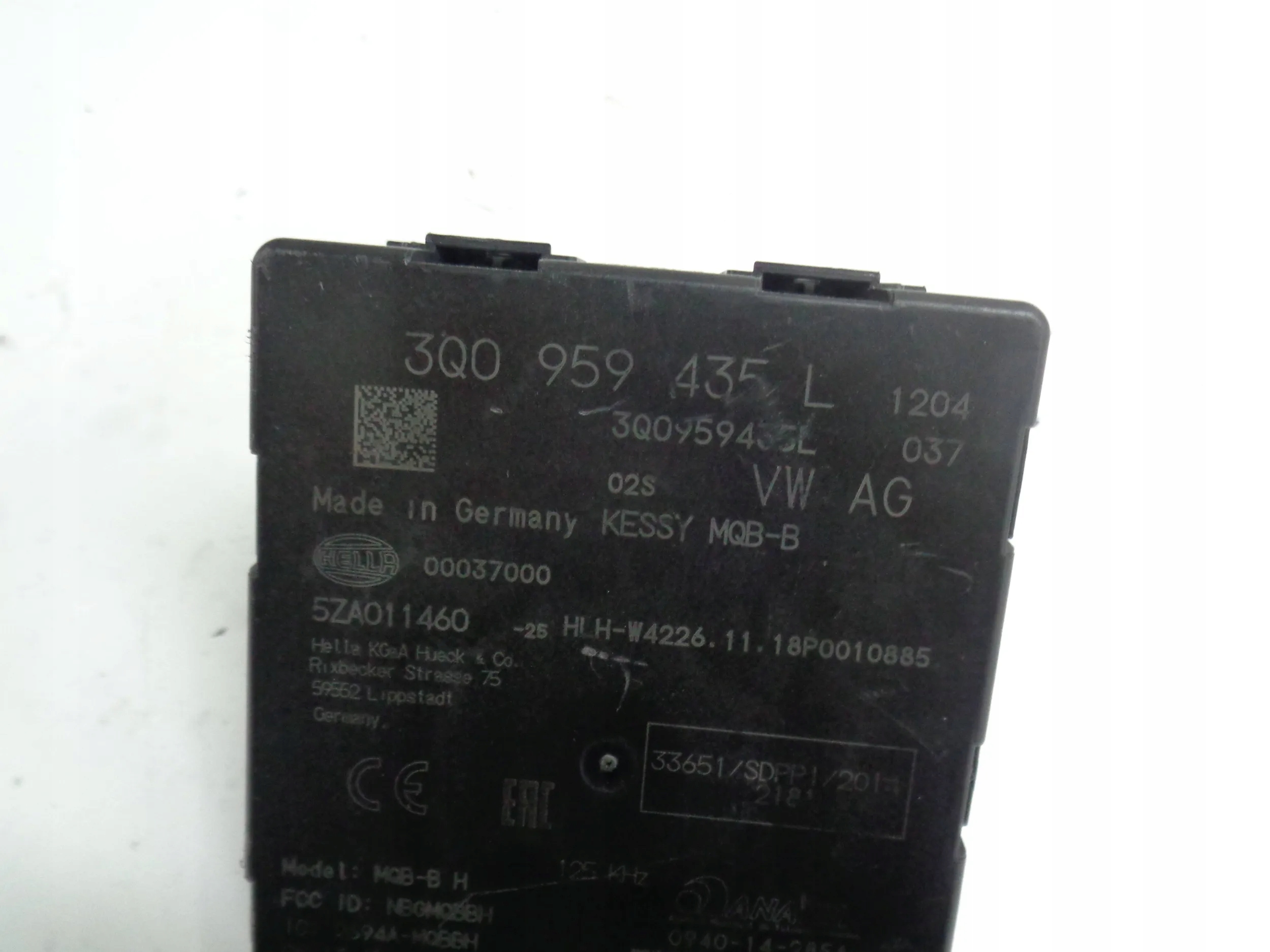 VW GOLF 7 PASSAT B8 KAROQ modul Vezerlő egység KESSY