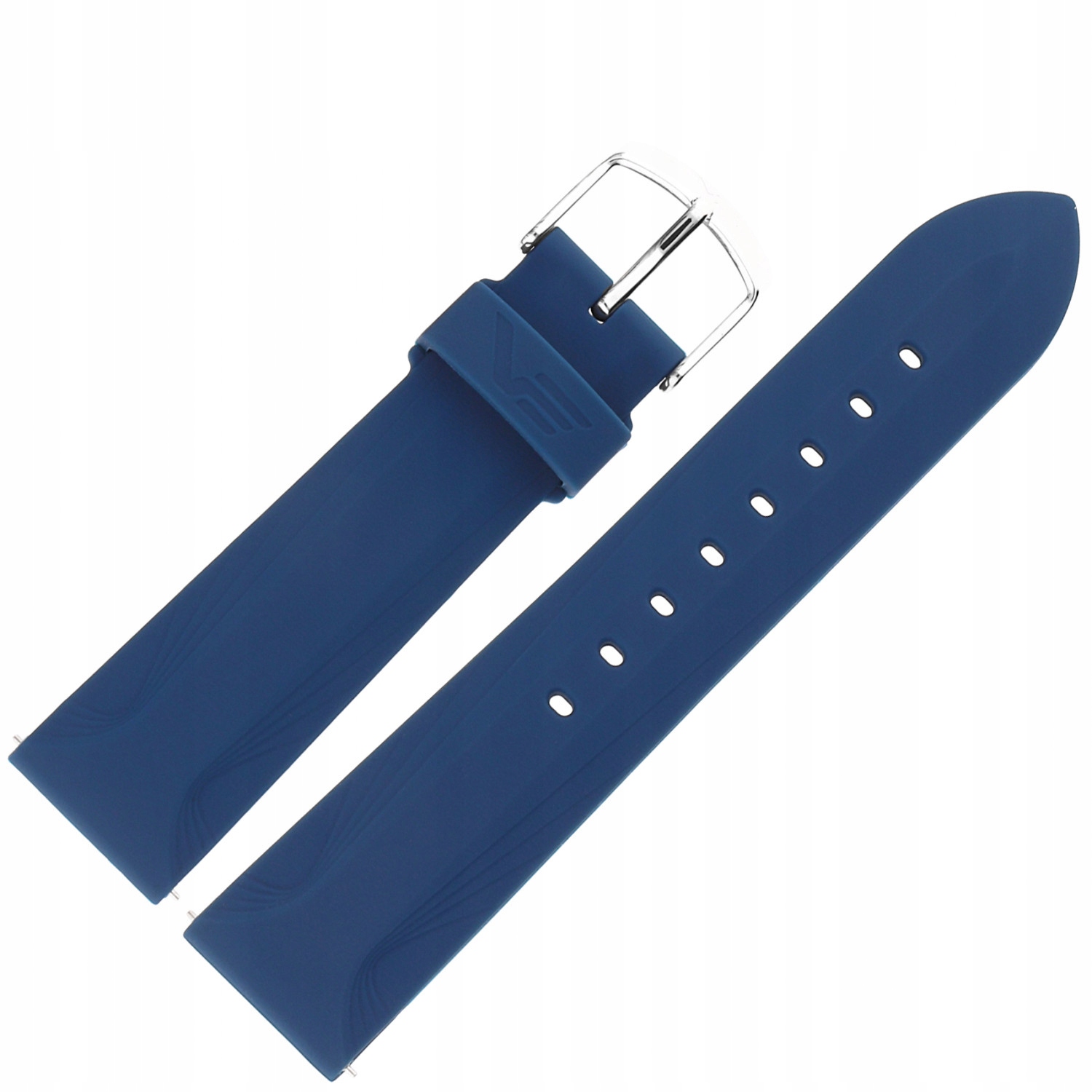 Pásek Undine Silikon (A757) tmavě modrý, ocelový