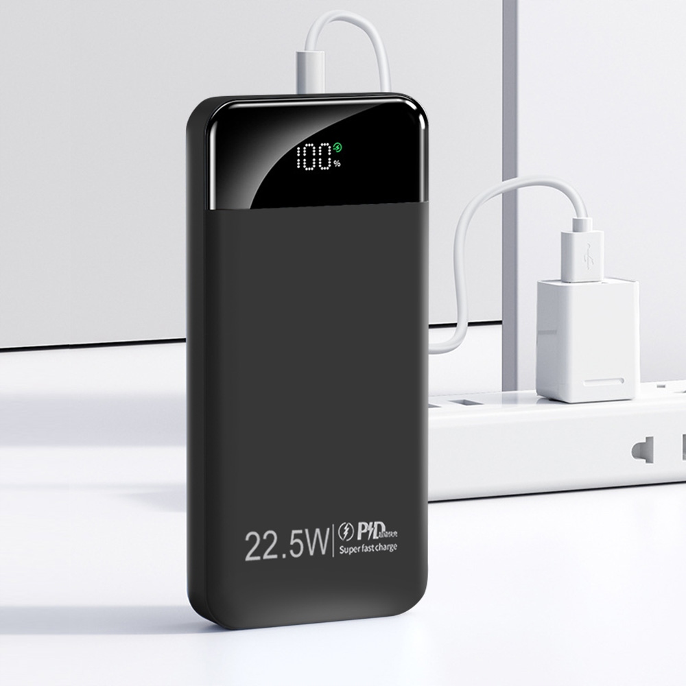 Bezpečný Powerbank 30000 Mah 22,5W Qc Pd Usb C Pro Telefony