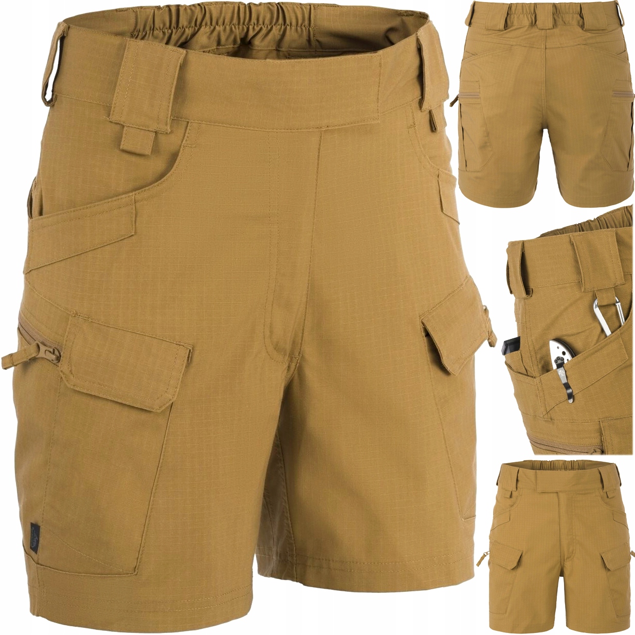 Krátké Kalhoty Kraťasy Uts 6'' Coyote vel. 4XL Helikon