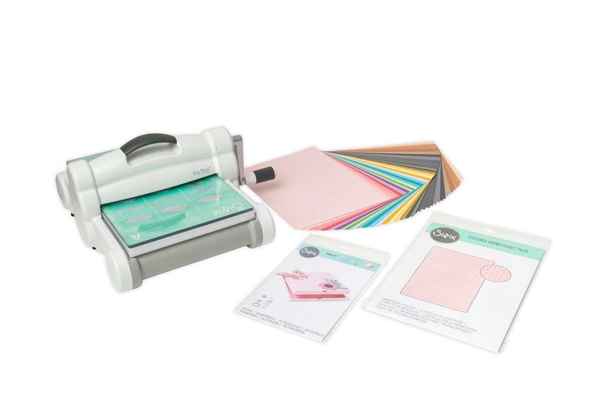 Řezací A Vytlačovací Stroj A4 Sizzix Big Shot Plus Sada 666185