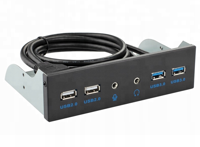 Panel przedni 2x USB3.0 2x USB2.0 2x Audio 5.25 Producent Inna