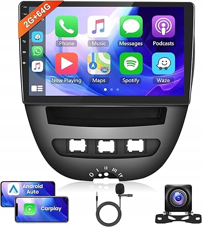 Rimoody Radio samochodowe Toyota Aygo Peugeot 107 Citroen C1