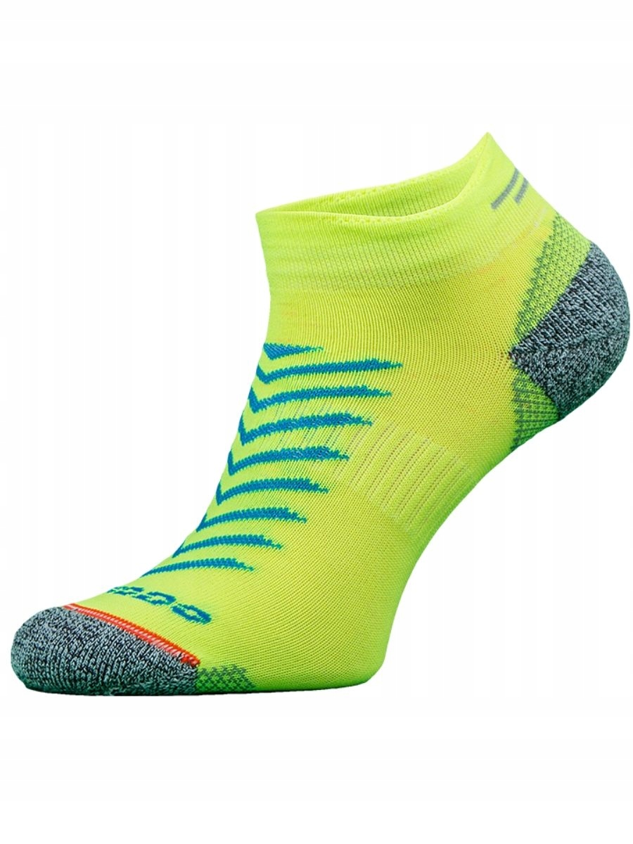 Stopki biegowe Comodo RUN8, Reflective Run Low 35-38 Neon Yellow