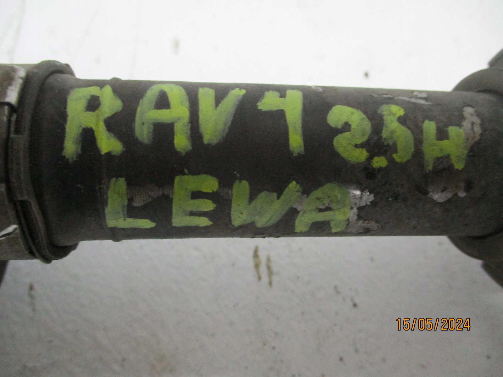 semi-axis left TOYOTA RAV 4 2,5HYB DA76L front front