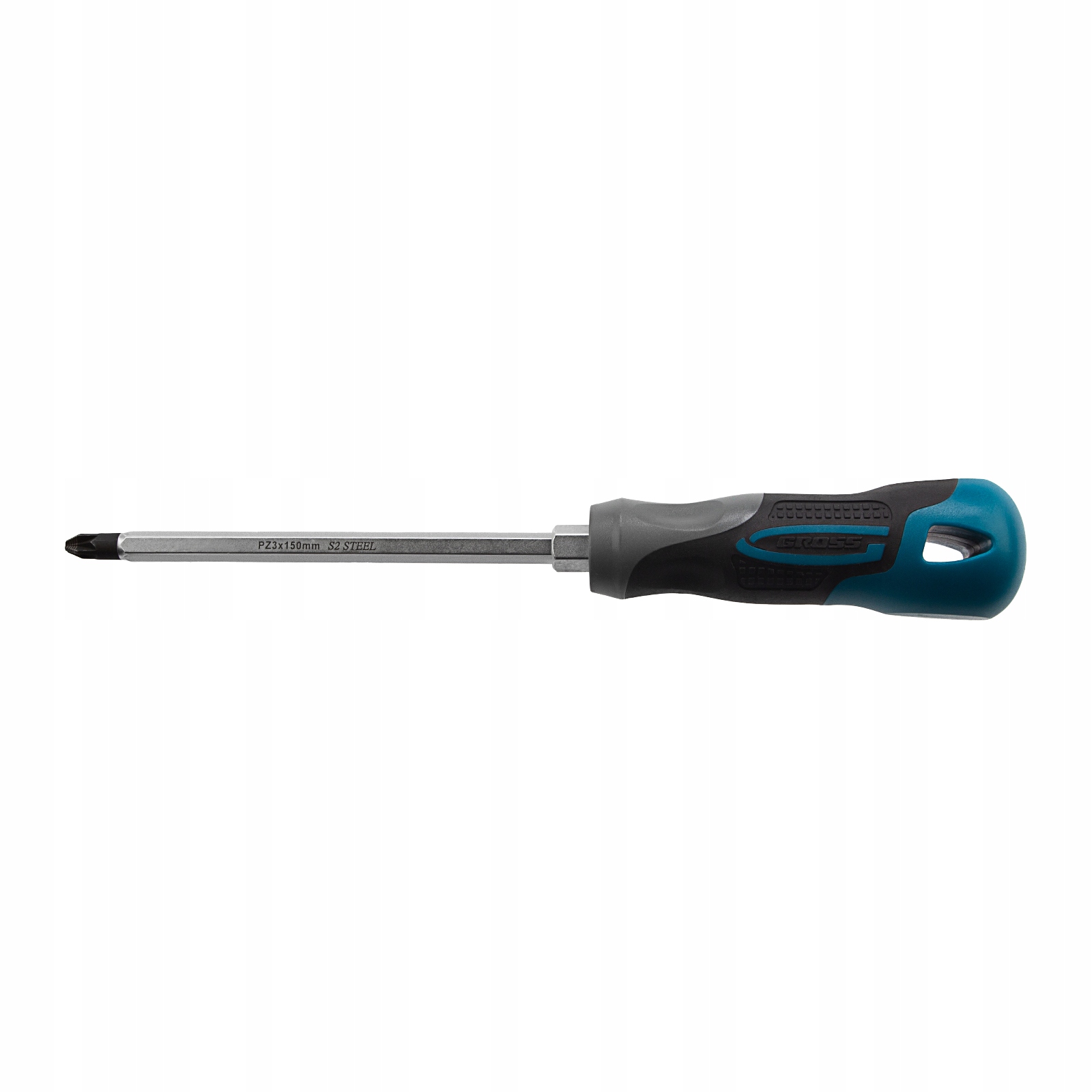 

Śrubokręt wkrętak antypoślizgowy PZ3 x 150mm Gross
