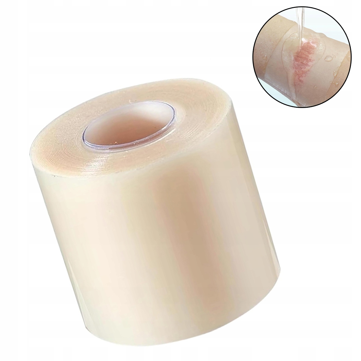 Oddychający opatrunek hydrokoloidowy, do pielęgnacji ran, wodoodporny