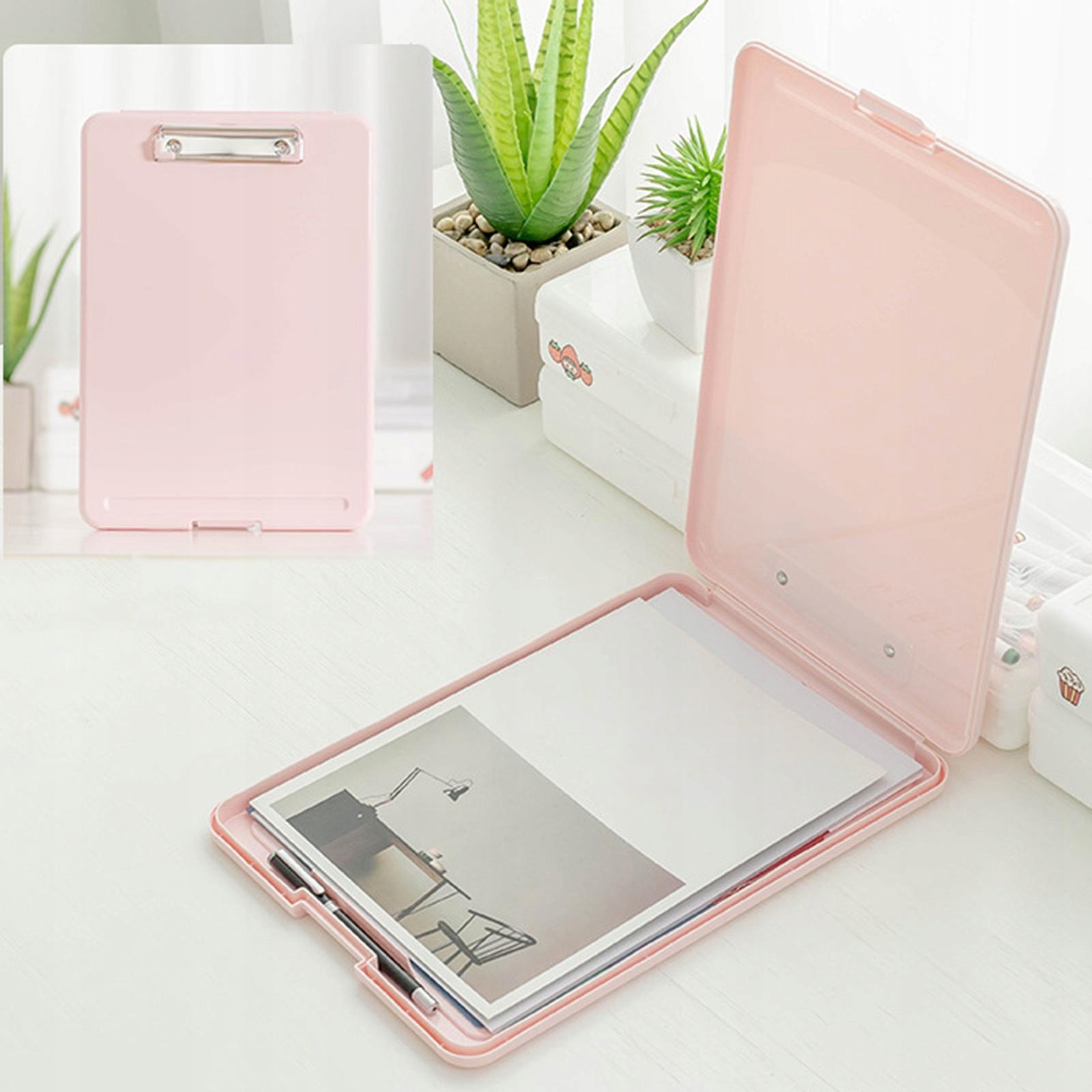 2. Plastikowe pudełko na dokumenty A4 Folder na Format A2