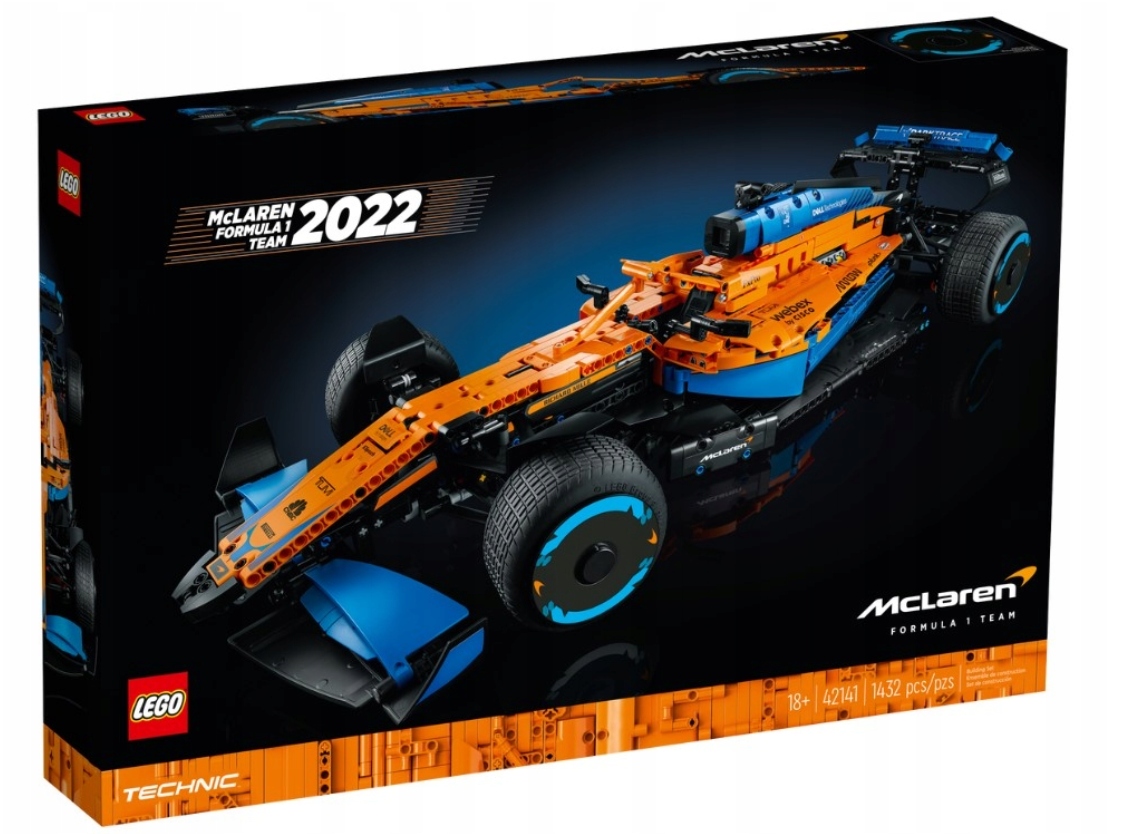 Lego Technic 42141 Formule 1 McLaren F1 Team Formule