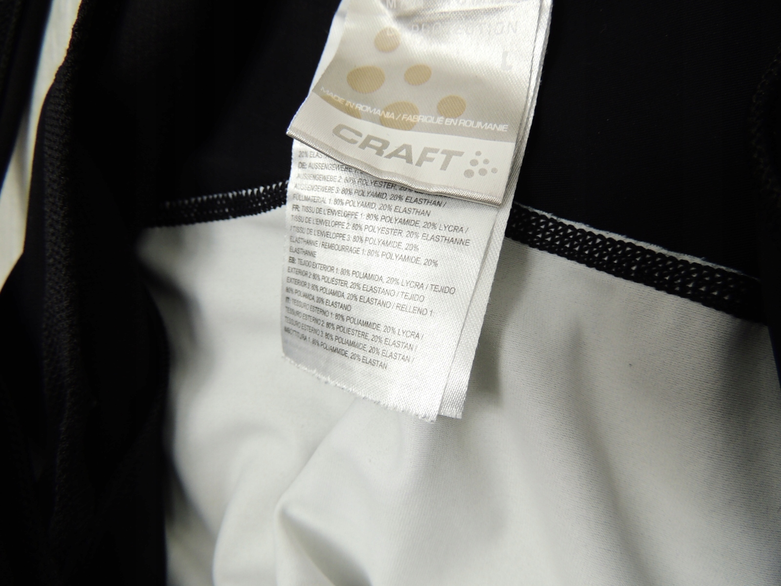 CRAFT bib shorts RADIOSHACK Nissan Trek spodenki Model RADIOSHACK Nissan Trek