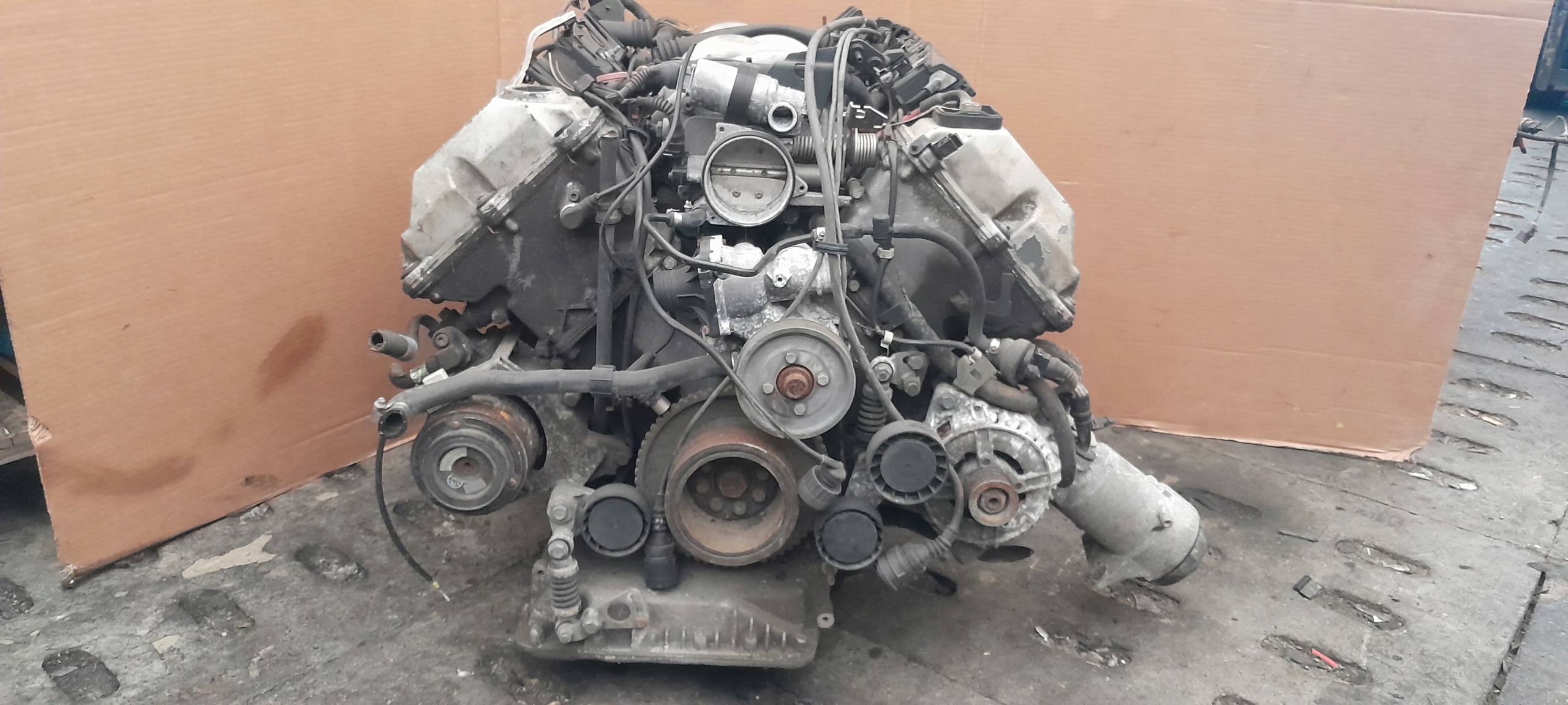 engine BMW E31 E38 M60B40 V8 OPIS! DO REGENERACJI / for CZESCI GDANSK