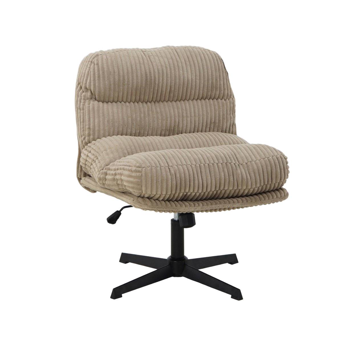 Otočná stolička Cordivo béžová 66x71x83 cm Homla