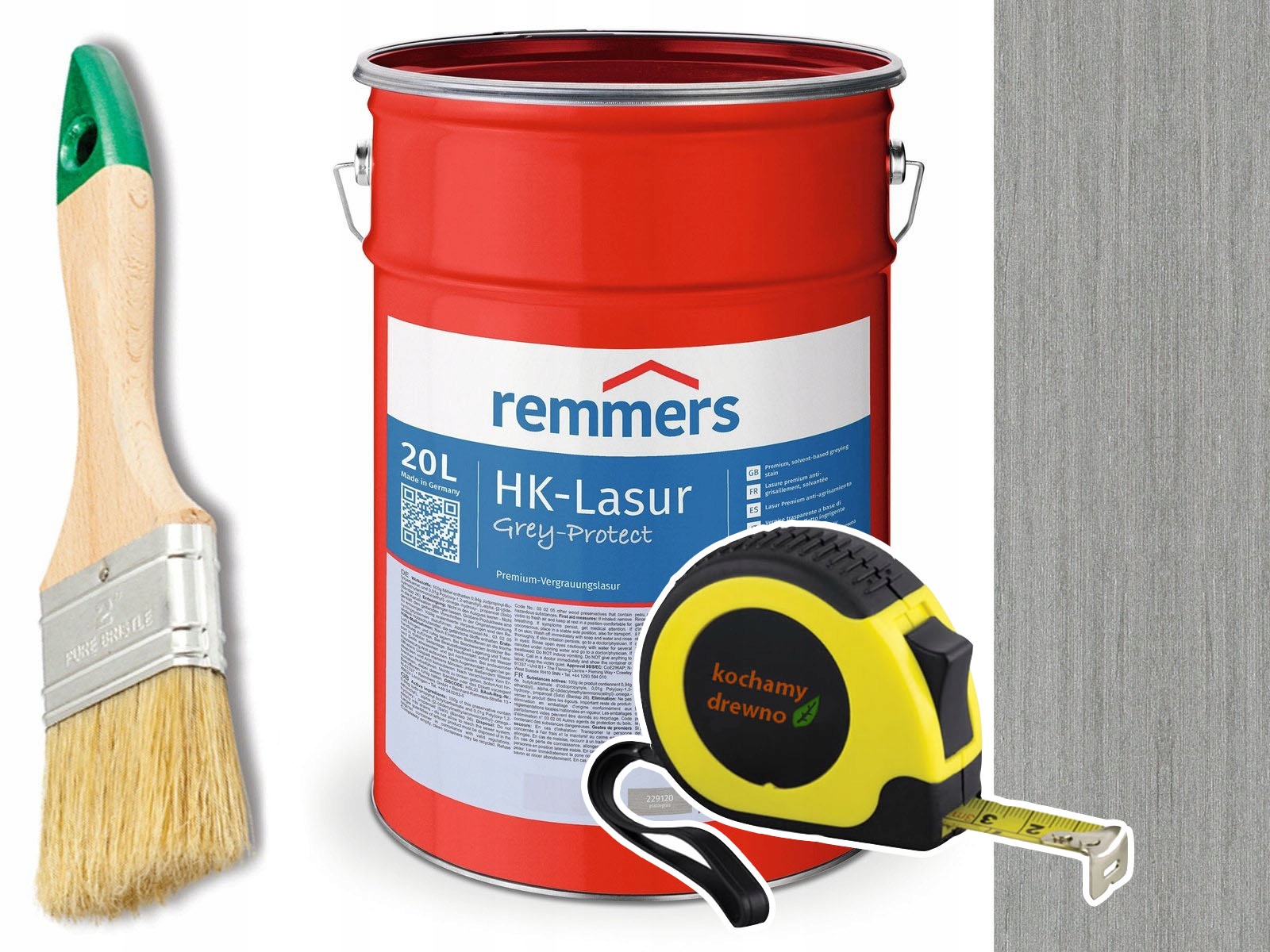 Remmers HK-Lasur impregnační přípravek na dřevo 20 L Platina