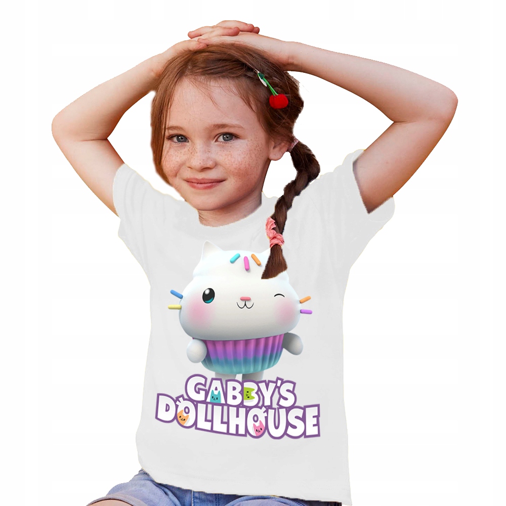 

Koszulka dla Dziecka Koci Domek Gabi MiX 86 cm