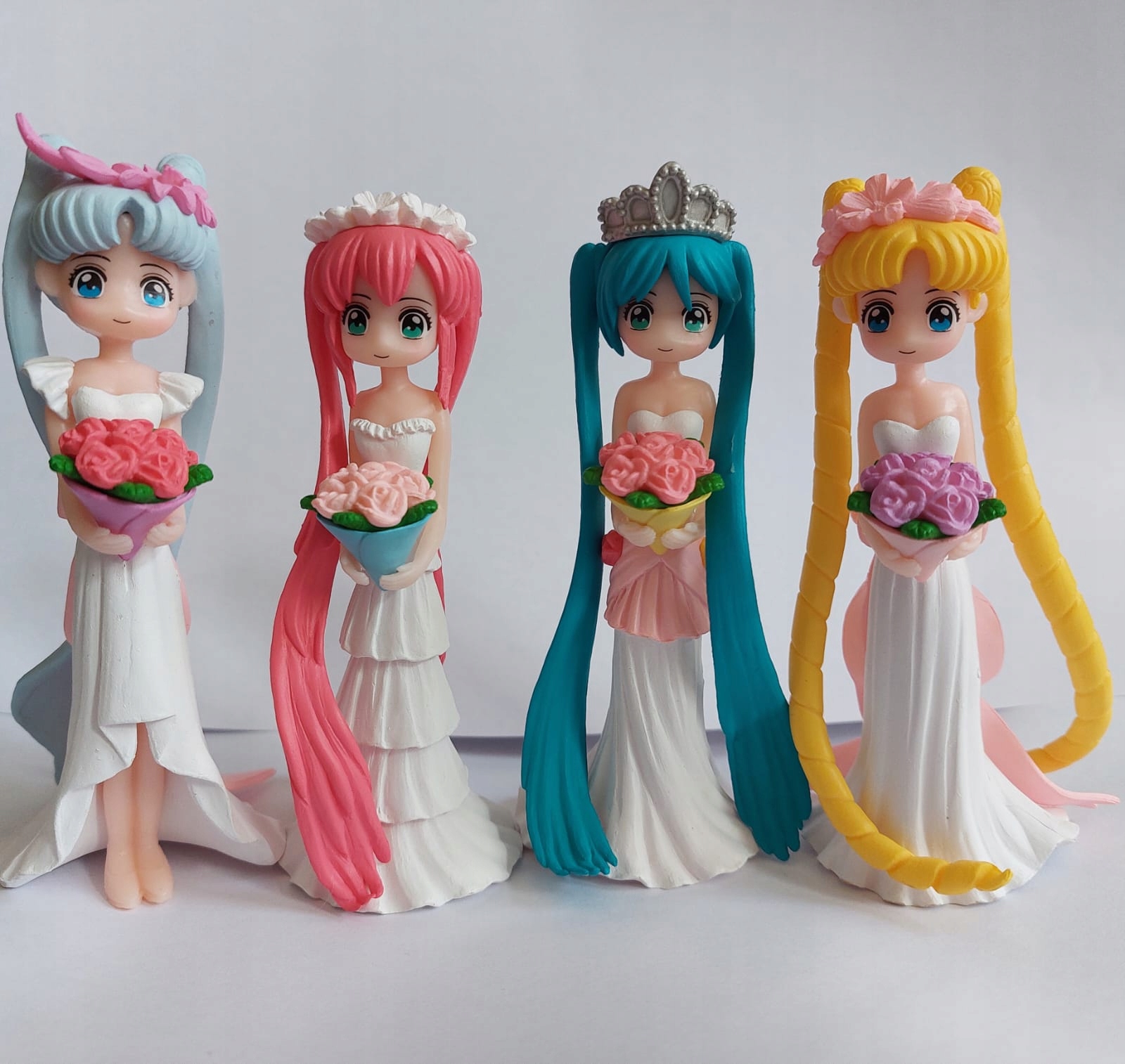 Figurki 4szt anime Sailor moon 11cm Postać A