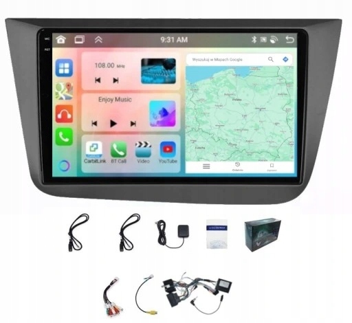 Radio Navigace Carplay Seat Altea 2004-2015 Wifi Android 4GB 64GB