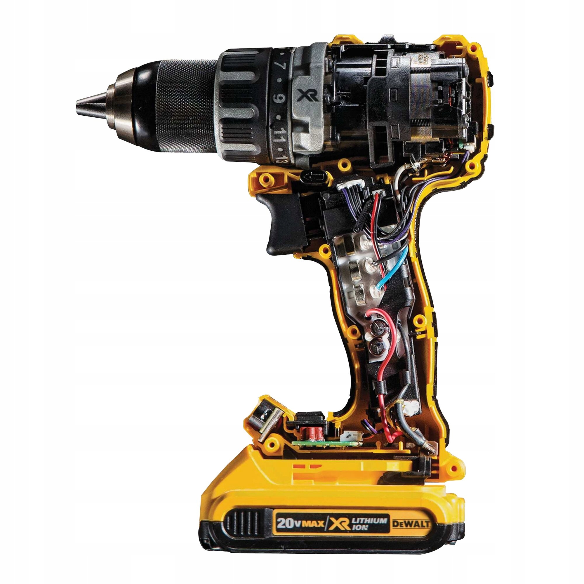 Wiertarko-wkrętarka DeWalt 18V DCD791D2 AKU 2x2Ah Napięcie (V) 18 V