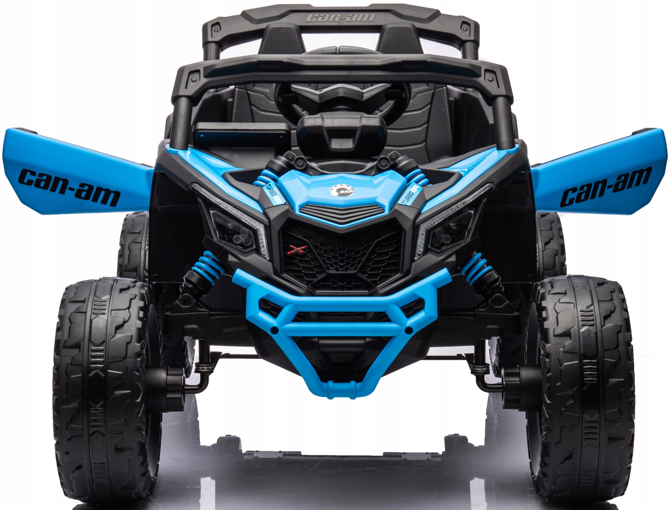 Buggy Can-Am Maverick 24V auto na akumulator 4x4 Pilot Skóra Eva 800WAT