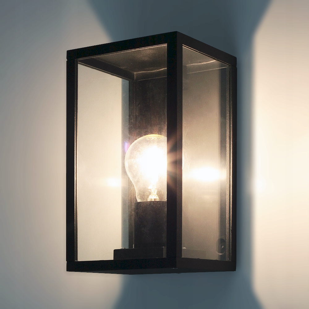 Kinkiet Zewnętrzny Lampa Ogrodowa Ścienna Led E27